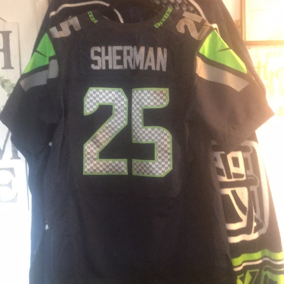 NFL Jersey excellent condition size Mens Medium. #25 Richard Sherman - Picture 2 of 6